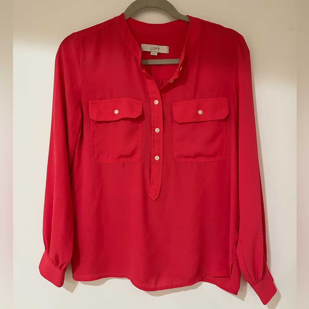 Loft Pink Top